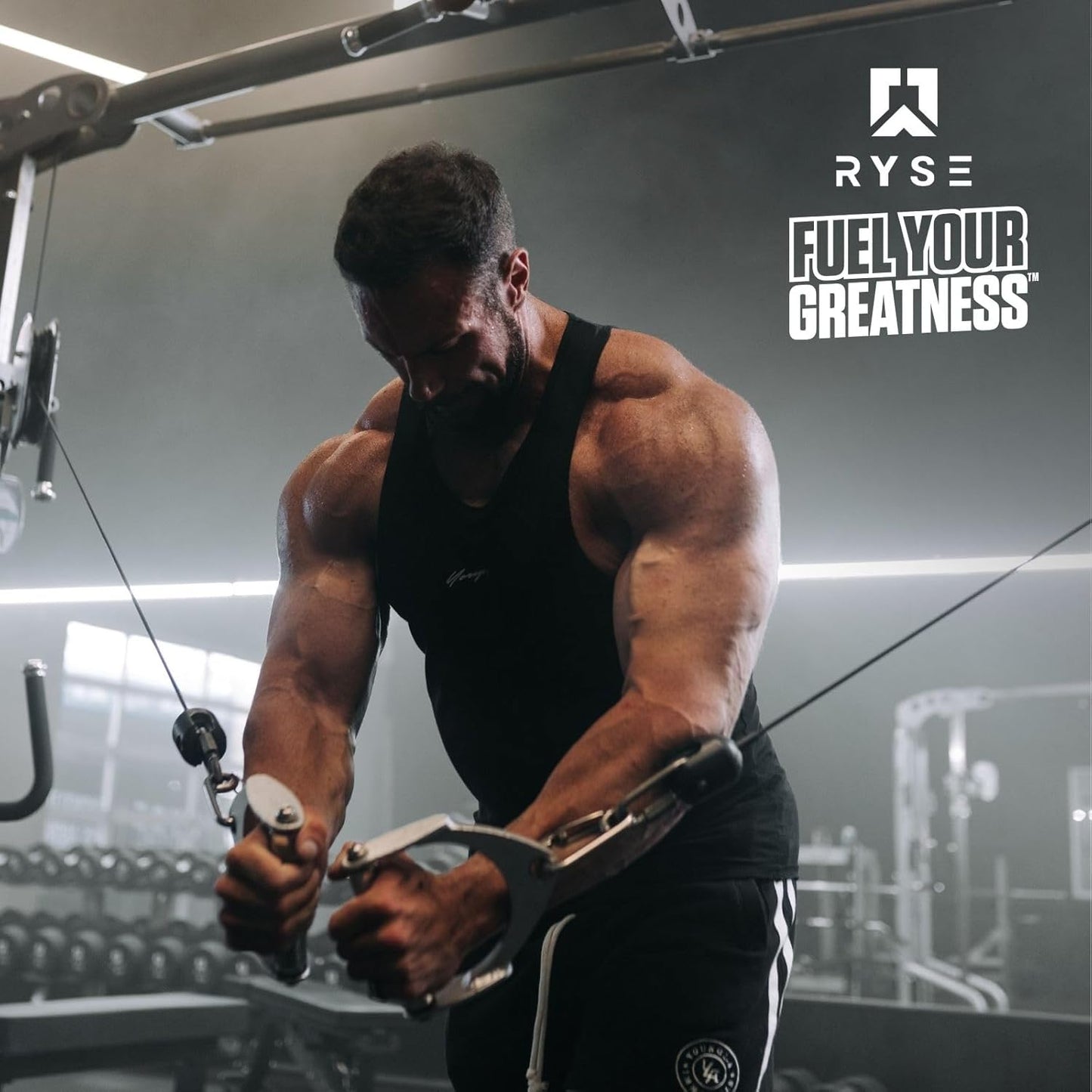 RYSE Element Series Creatine Supplement for Muscle Building - Loaded Formula with 3 Forms of Creatine, Electrolytes, Betaine Anhydrous, and Peak ATP - Baja Cooler Flavor - 30 Servings