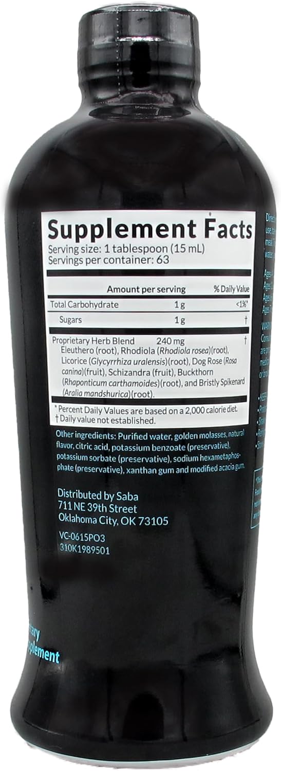 Saba Prime One HerbFuse: Premium Herbal Extract for Physical and Mental Wellness - Adaptogens - 60 Servings