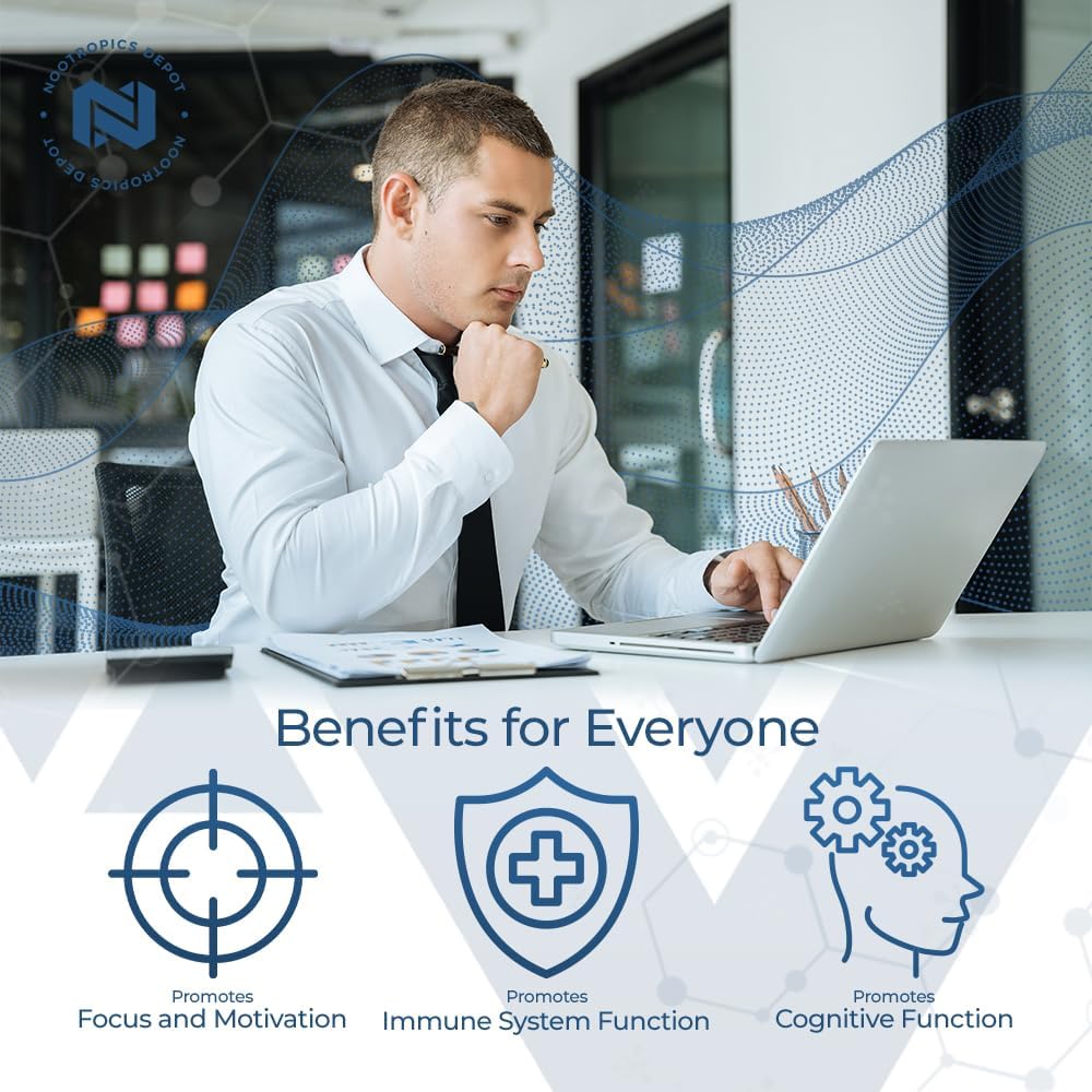Sabroxy® Tablets - 500mg (60 Count) with Minimum 10% Oroxylin-A for Focus, Motivation, and Cognitive Function
