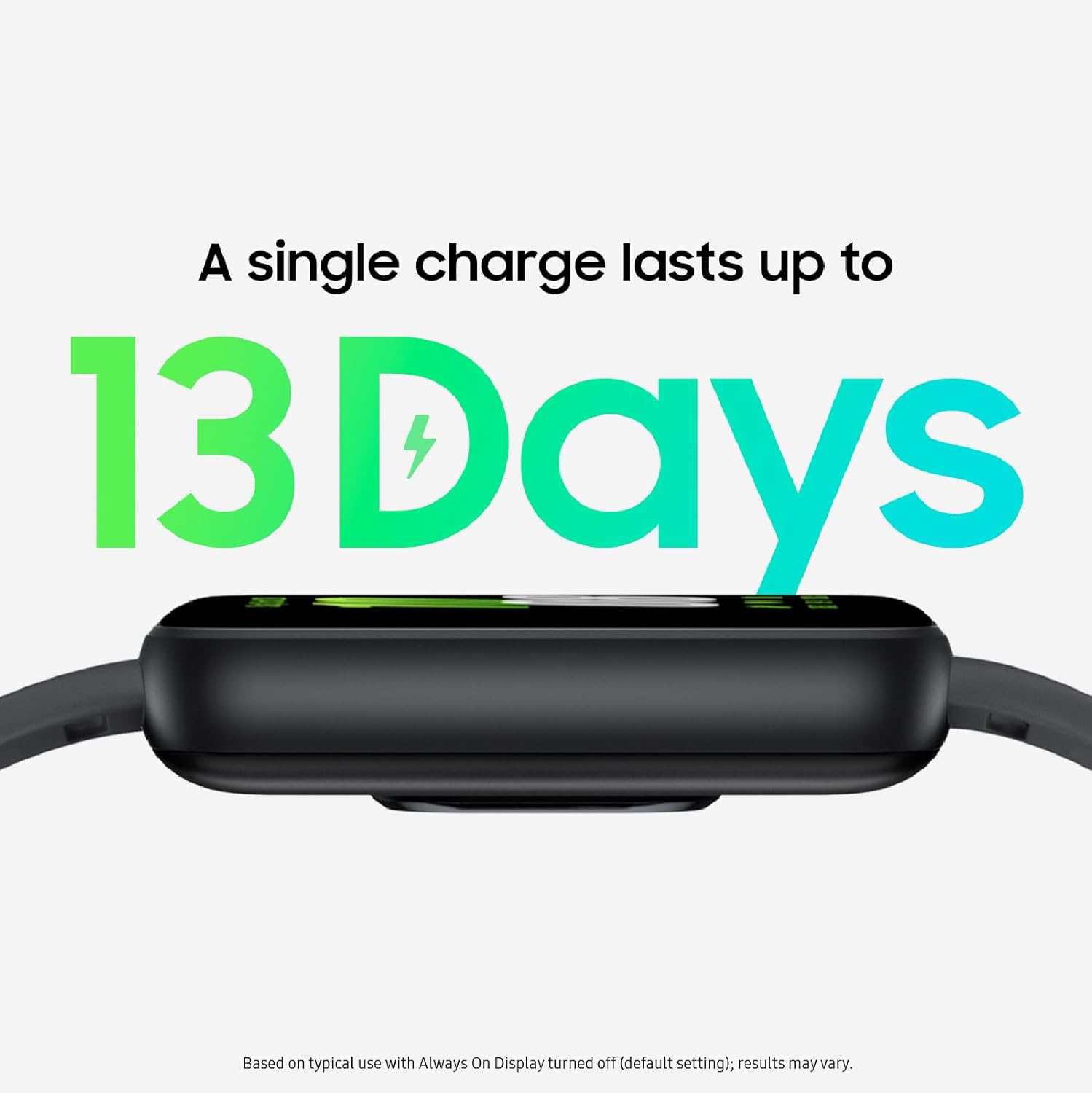 Samsung Galaxy Fit3 Health Fitness Tracker Smartwatch Dark Gray US Version 13 Day Battery Sleep Snore Heart Rate 2Yr Warranty