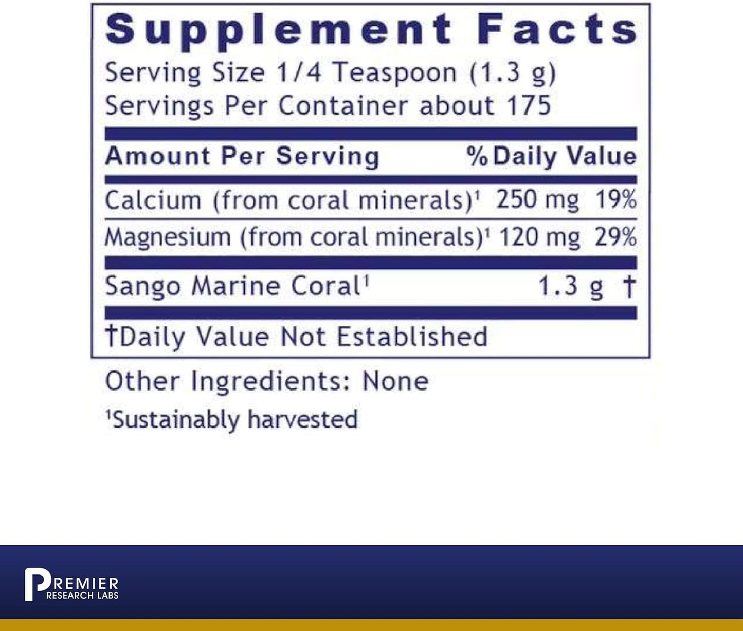 Sango Coral Calcium Supplements for Bone, Joint, and Tooth Health - No Additives - 8 oz