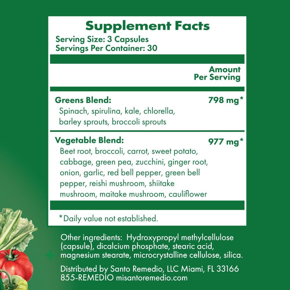 Santo Remedio Happy Gut Supplement for Digestive Health and Wellness