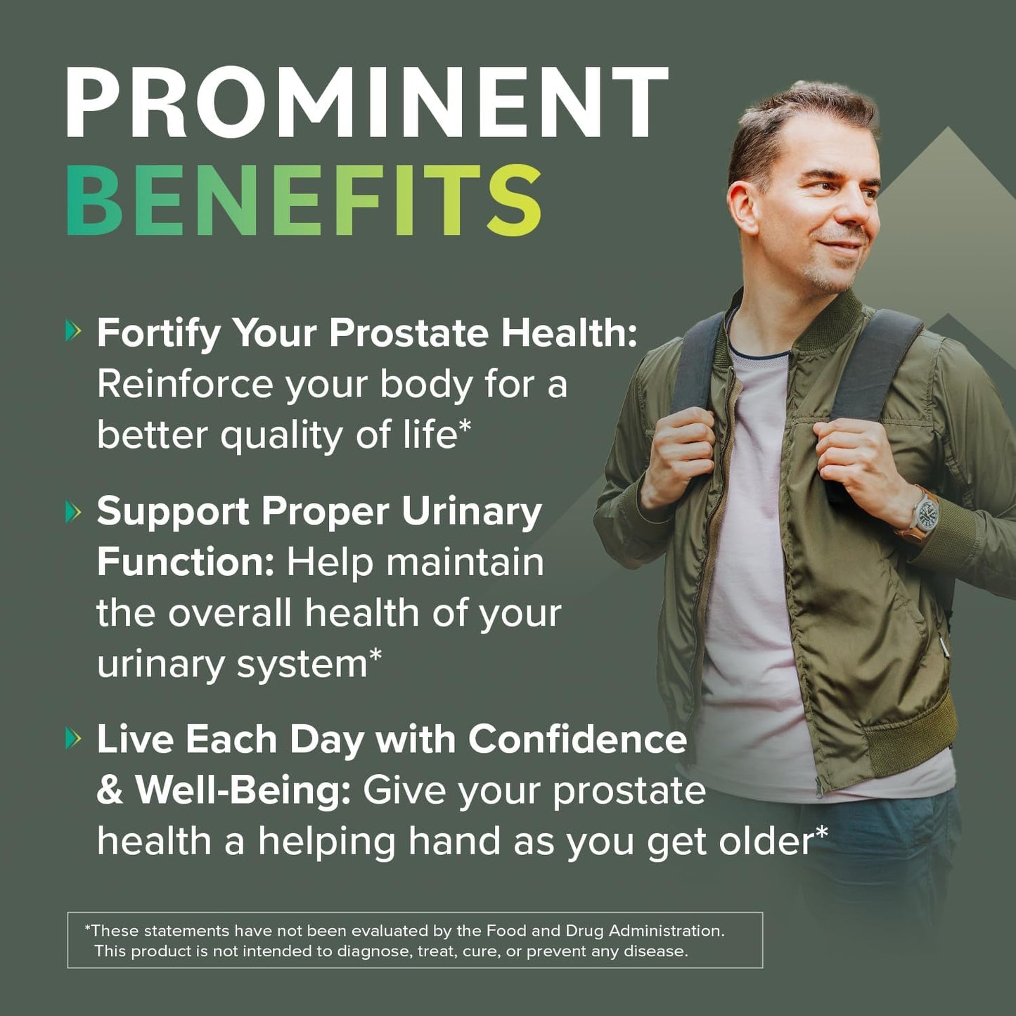 Saw Palmetto Supplement for Men's Prostate Health - Prominent Nutrition, 160mg, 30 Day Supply
