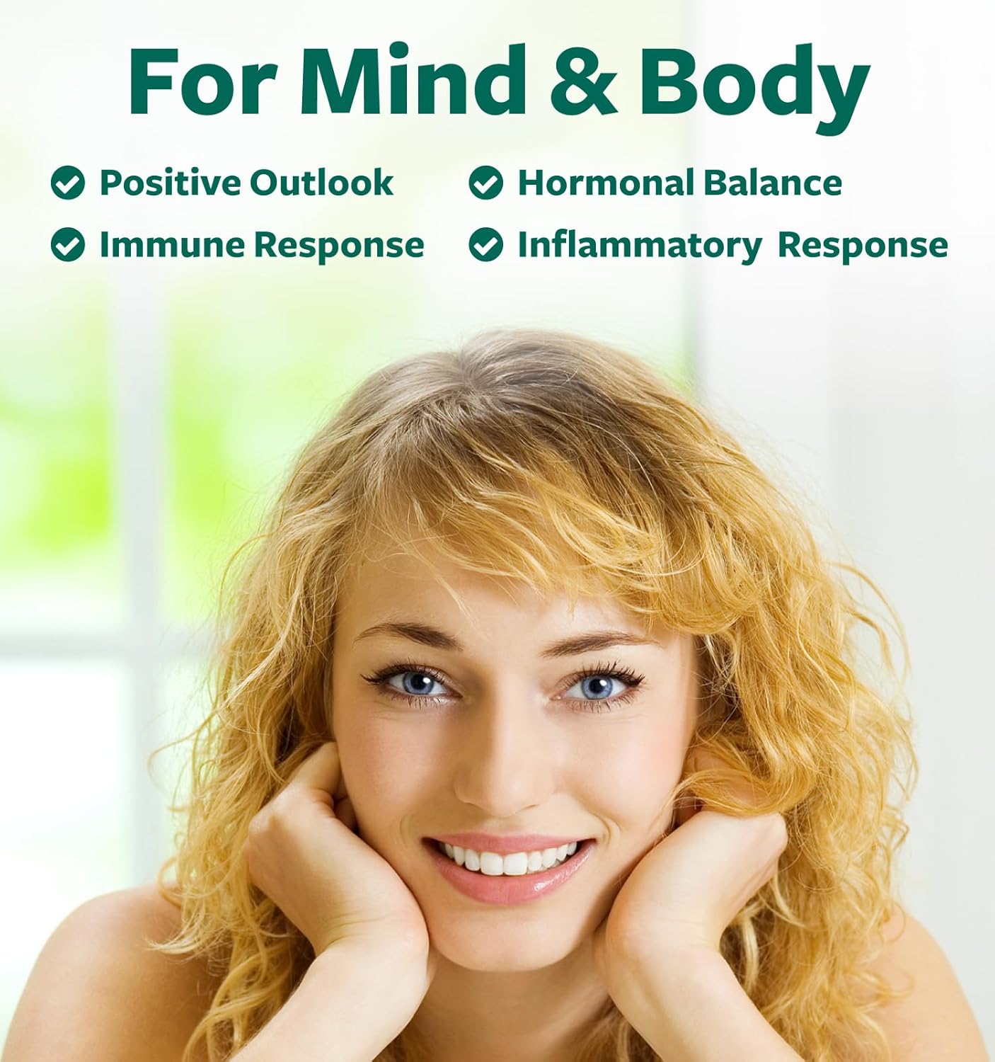 Serenity Antioxidant Blend with St. John's Wort - Superfood Daily Blend (2-Month Supply, 120 Capsules)