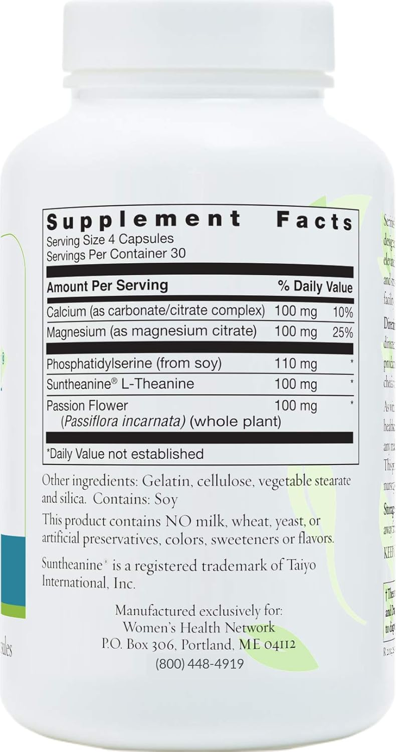 Serinisol™ for Women's Health - Natural Stress Relief Supplement (1 Bottle)