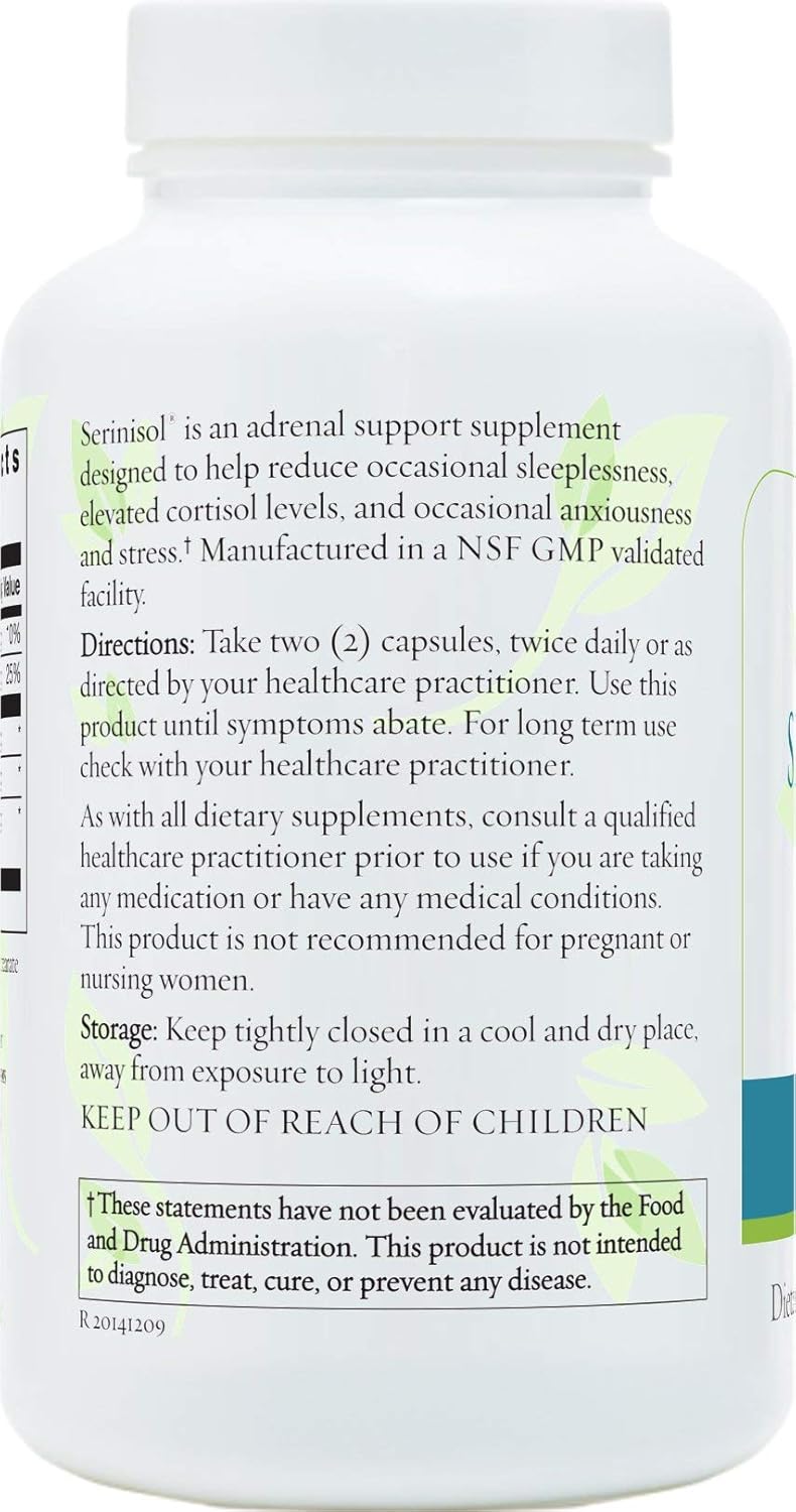 Serinisol™ for Women's Health - Natural Stress Relief Supplement (1 Bottle)