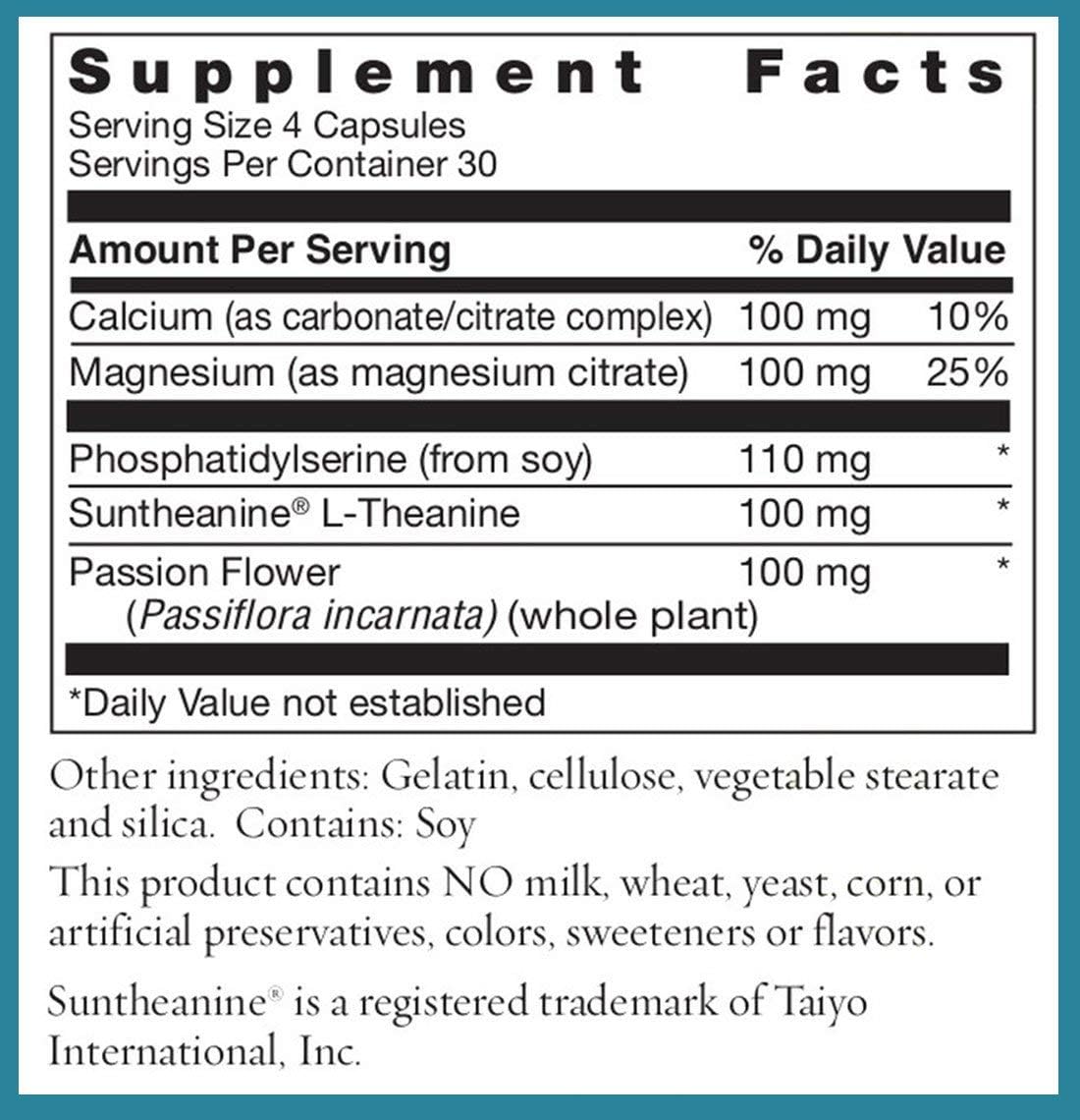 Serinisol™ for Women's Health - Natural Stress Relief Supplement (1 Bottle)