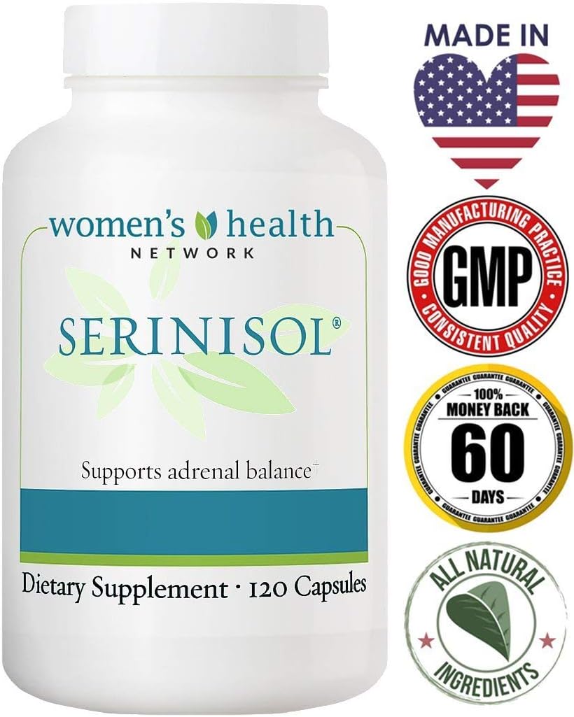 Serinisol™ for Women's Health - Natural Stress Relief Supplement (1 Bottle)