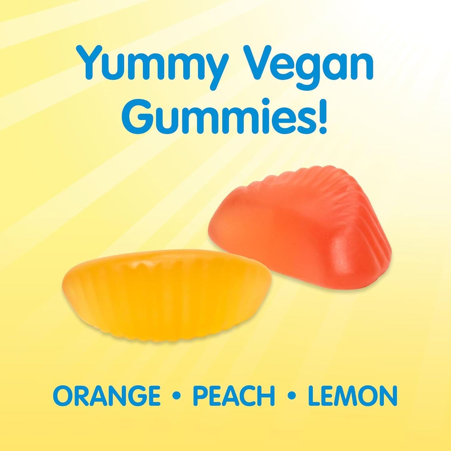 Sesame Street Vitamin C Gummies for Kids - 180 Gummies, 125mg each, 6 Month Supply, Immune Boost