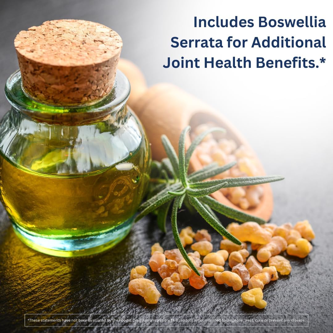 Shellfish Free INVIGOFLEX Glucosamine Sulfate with Boswellia Serrata - Vegetarian Safe Joint Supplement - 3 Pack
