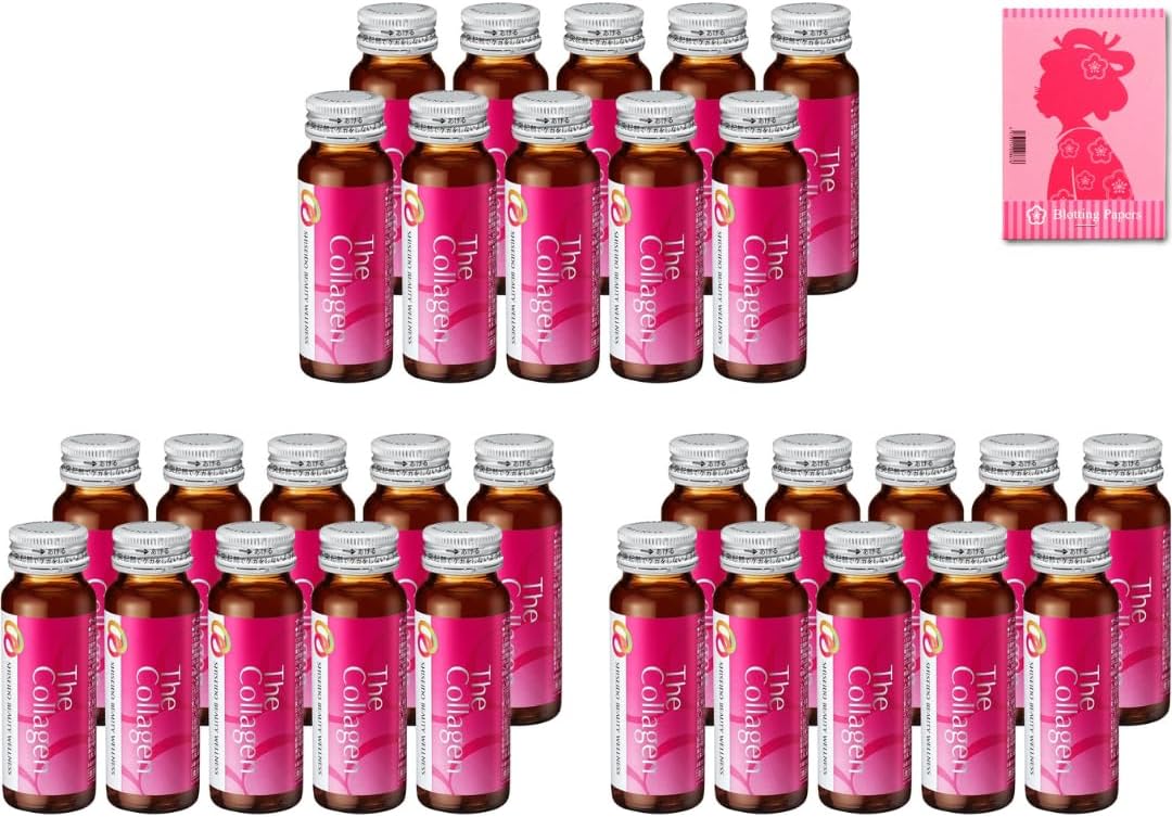 Shiseido The Collagen Drink Liquid 50ml x 10 Bottles - Made in Japan