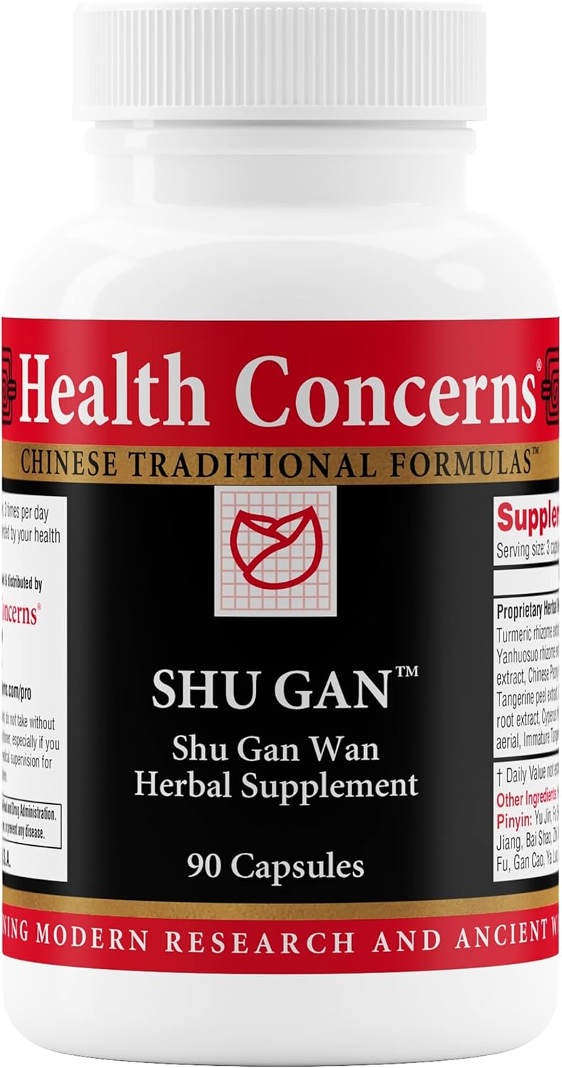 Shu Gan Liver Health Formula & Digestion Support Supplement - 90 Capsules for Health Concerns - BoostGo Australia