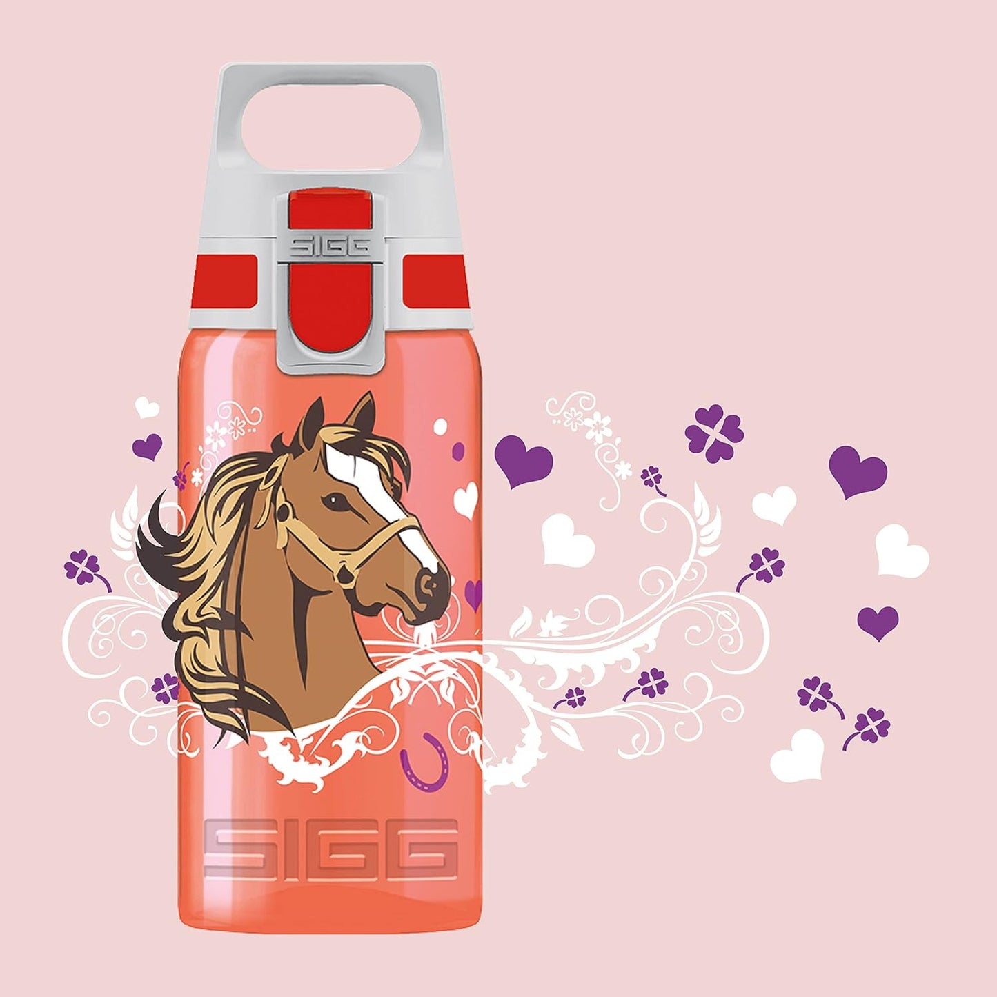 SIGG VIVA ONE Kids Water Bottle - 17 Oz - Dishwasher Safe - Ideal for School and Sports - Made in Germany - Suitable for Carbonated Drinks