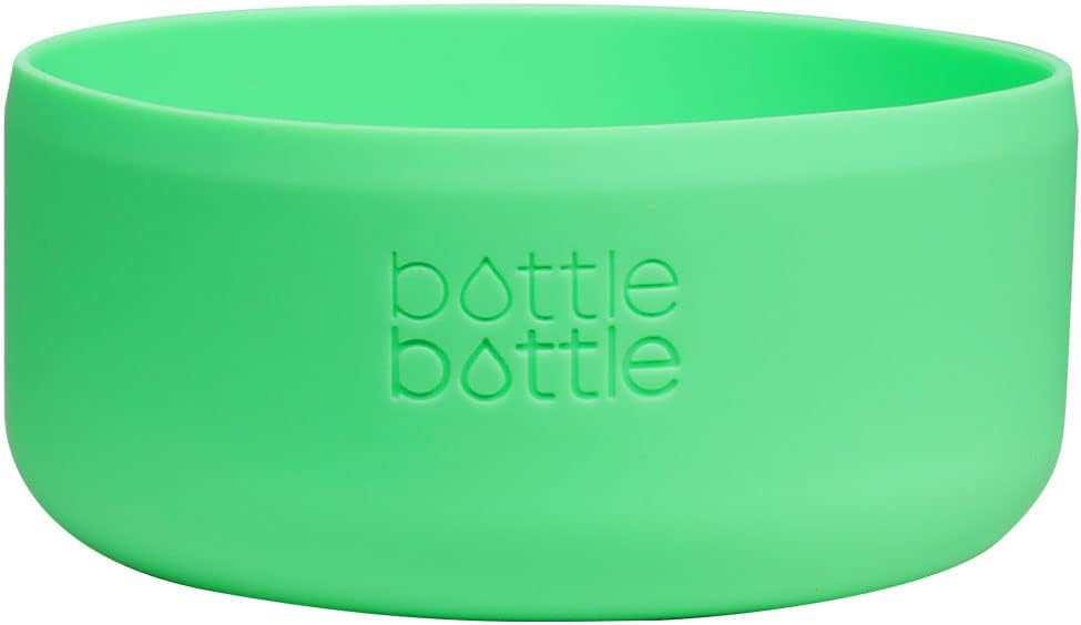 Silicone Sleeve for 12-64oz Water Bottles, Fits Hydro Sports, Simple Modern, Takeya, MIRA, Iron Flask - BPA Free, Anti-Slip Cover