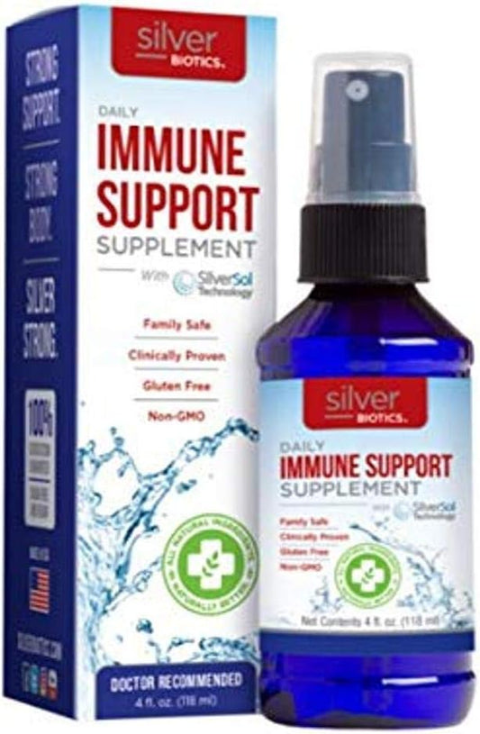 Silver Biotics Ultimate Immune System Support by American Biotech Labs - 4 fl oz
