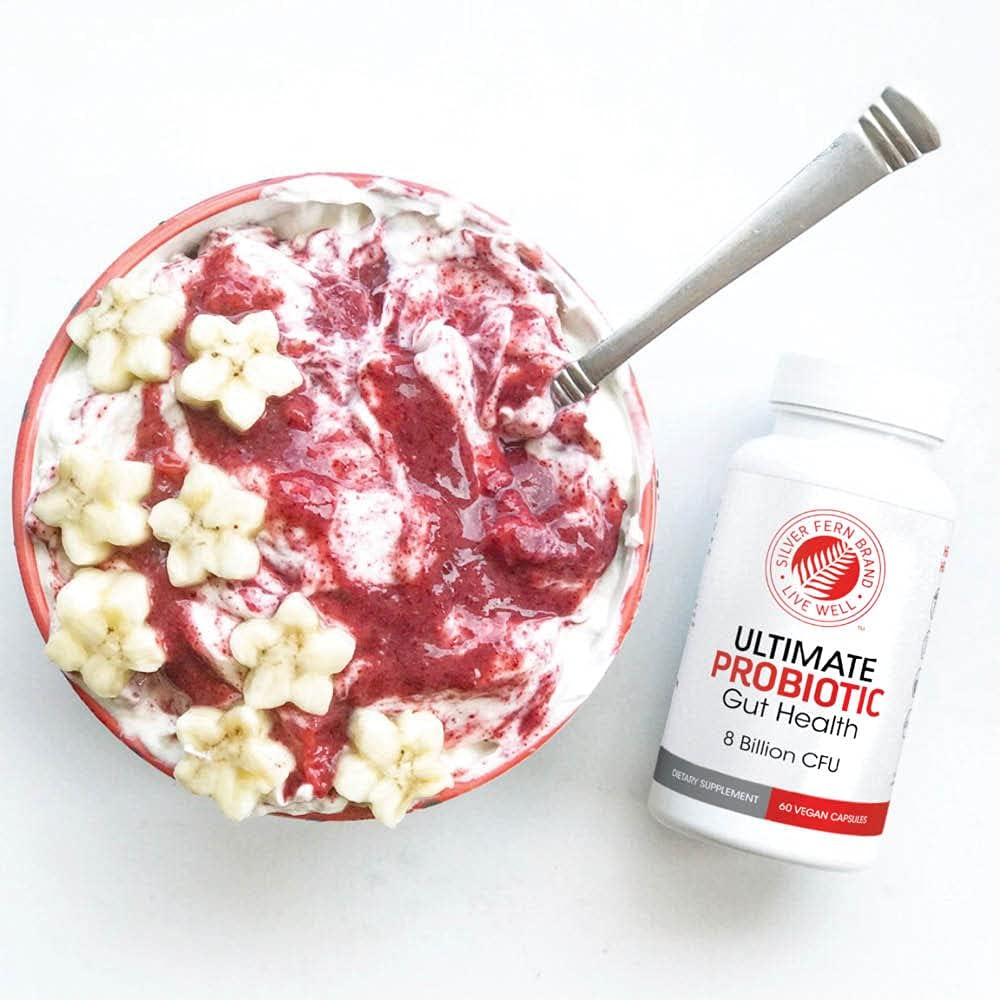 Silver Fern Ultimate Probiotic Supplement - Vegicaps for Daily Metabolic Restoration, DNA Verified Multi-Strain Capsules - 4 Bottles