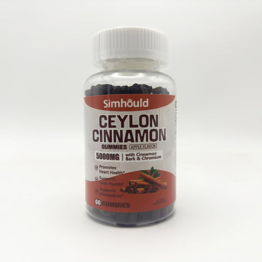 Simhould Ceylon Cinnamon Gummies - 1 Pack, Natural Flavor & Antioxidants for Immune Support