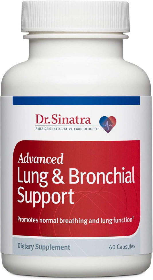 Sinatra Lung & Bronchial Support Supplement for Respiratory Health (60 Capsules)