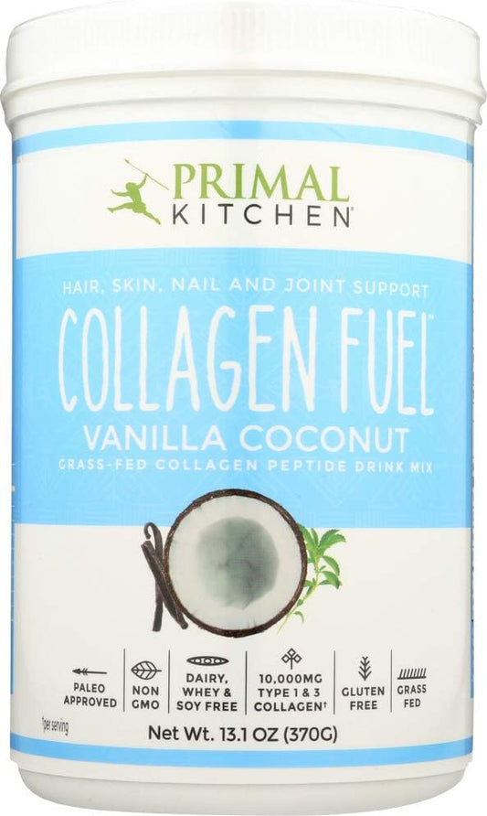 Single Bottle of Primal Kitchen Vanilla Coconut Collagen Fuel