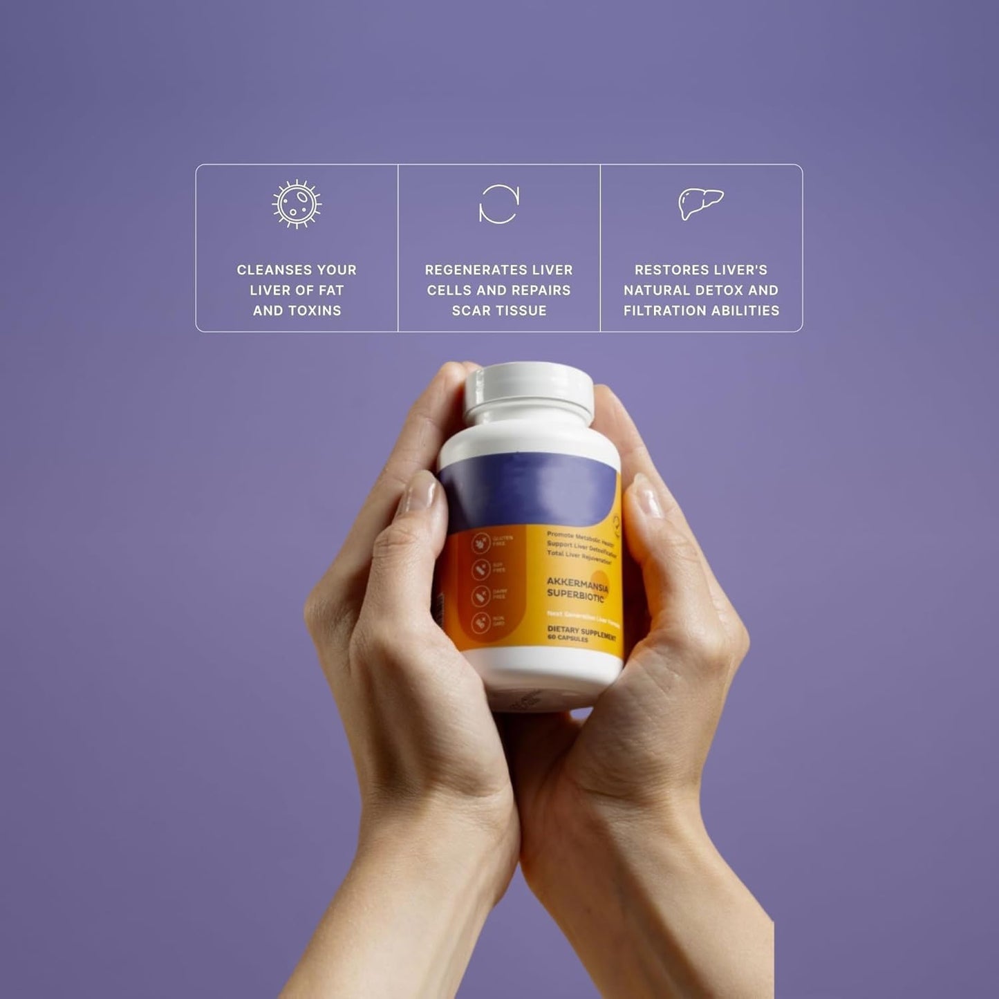 Single Liver Support Supplement for Natural Liver Recovery - 1 Capsule