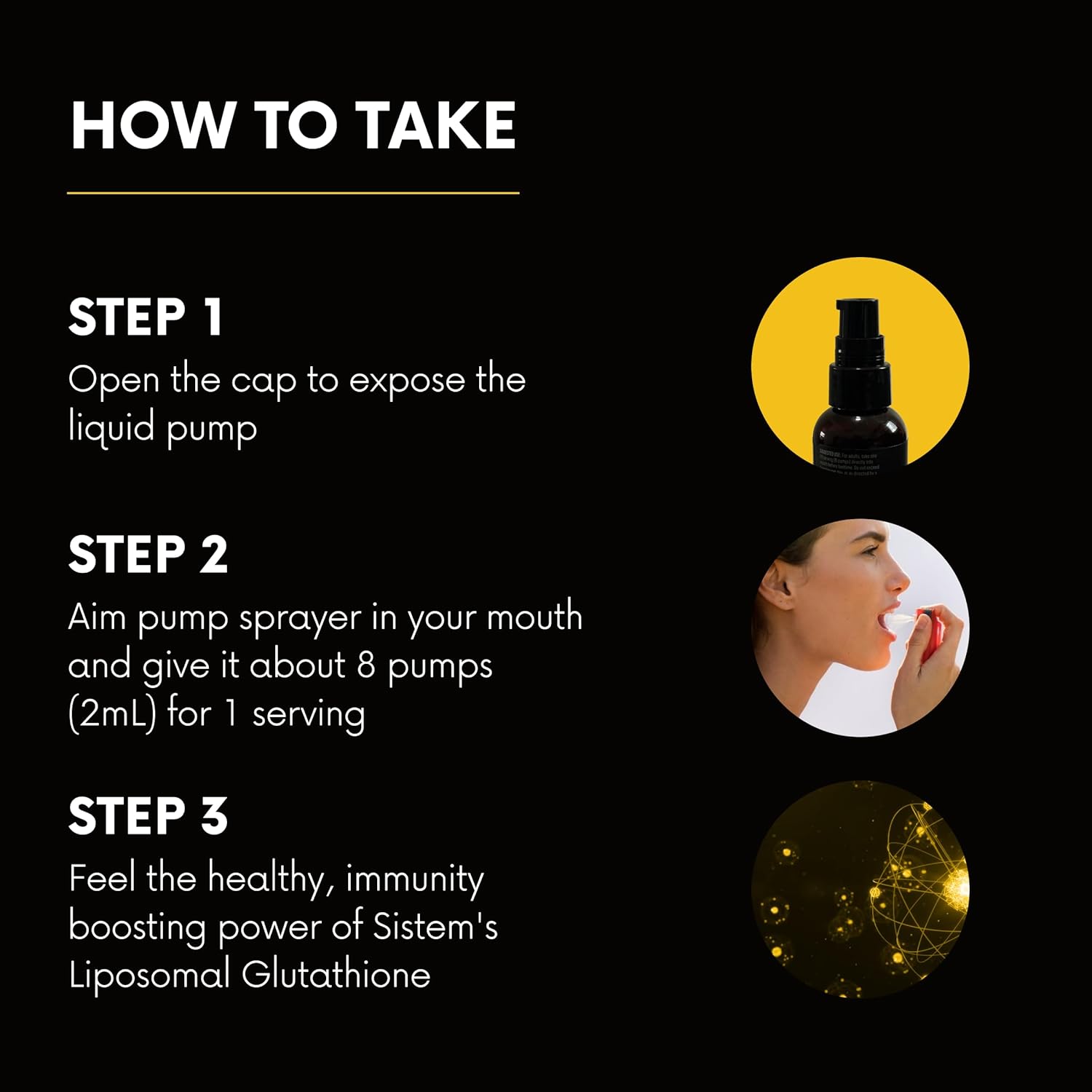 Sistem Liposomal Glutathione & Vitamin C Antioxidant Detox Cleanse - Immune Support Supplement, Tropical Citrus Flavor