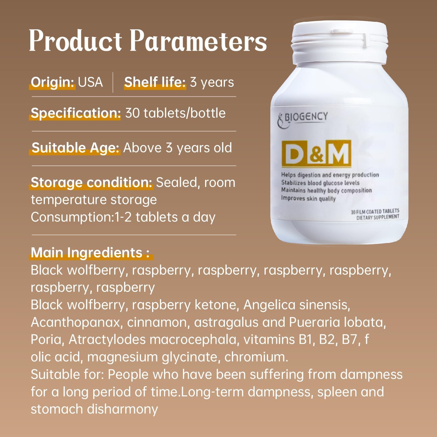 Skin Health Supplement with Folic Acid & B Vitamins - 30 Count Pack for Digestion & Energy Production