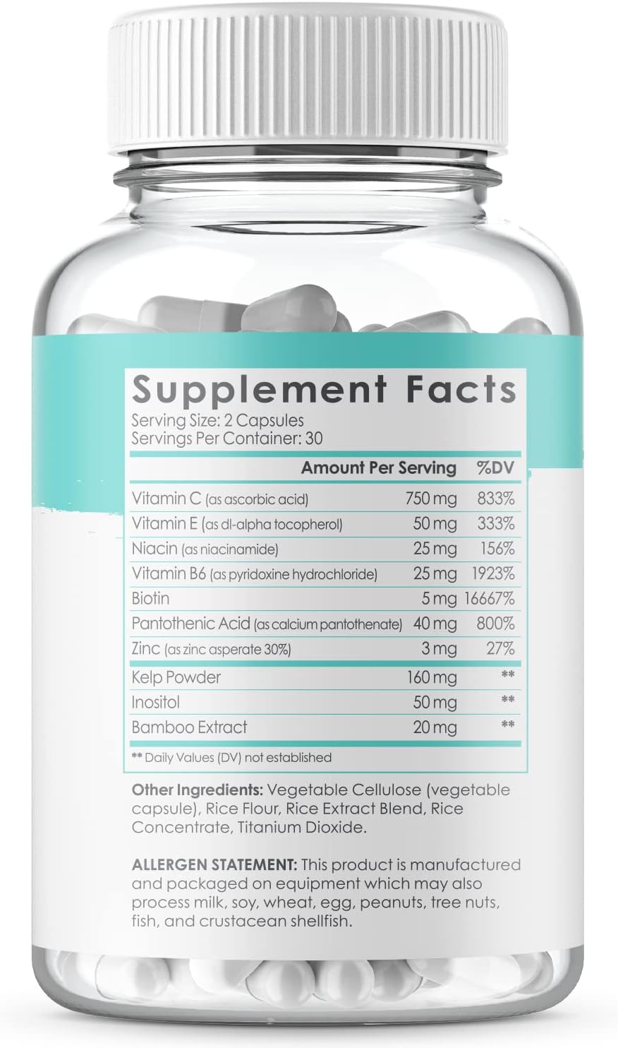 SkinnyFit Daily Glow Capsules: Youthful Skin, Brighter Complexion - Hair, Skin, and Nails Supplement