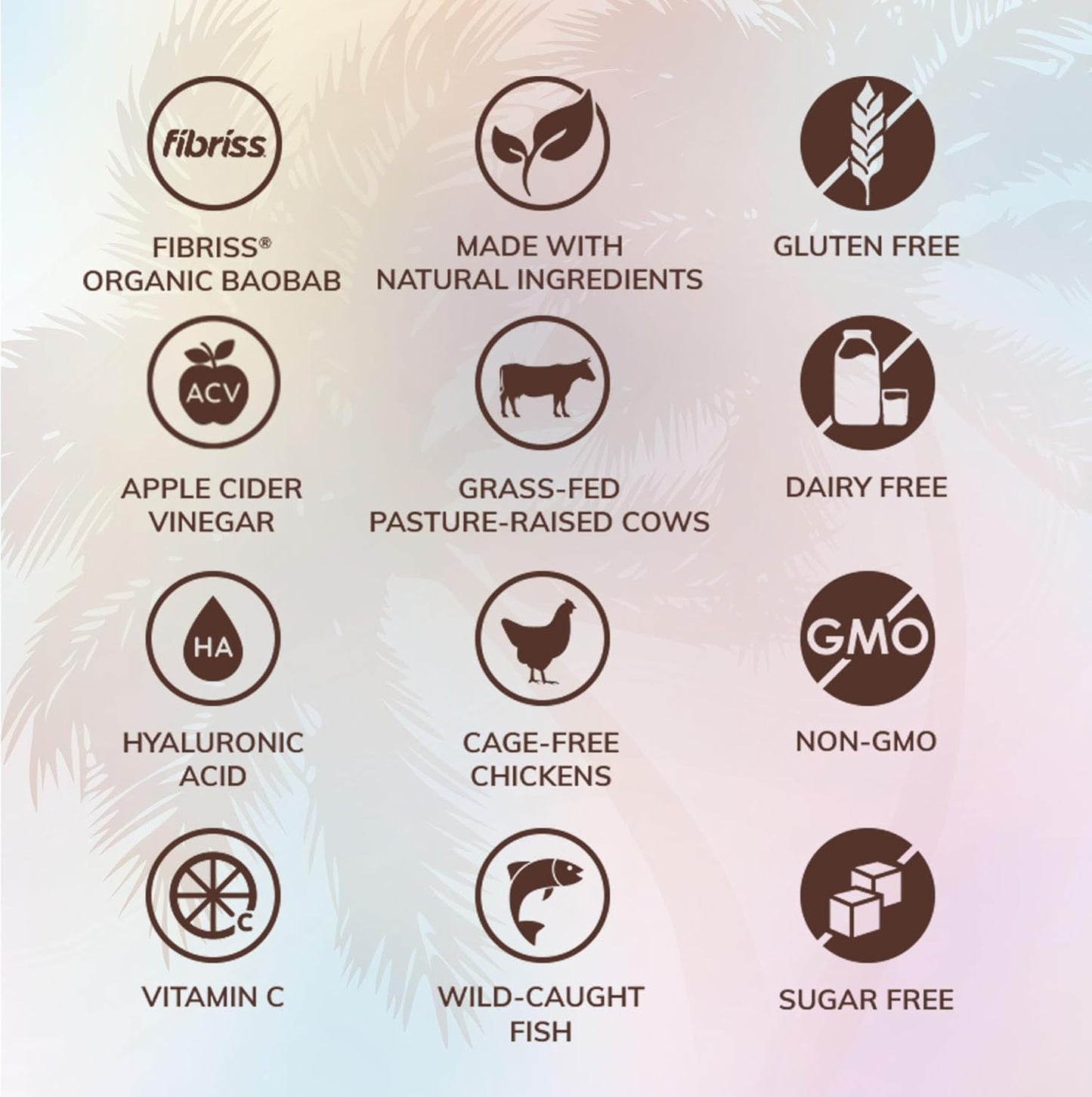 SkinnyFit Super Youth Chocolate Multi-Collagen Peptides with Probiotics, Baobab Fiber, Apple Cider Vinegar, Hyaluronic Acid, and Vitamin C for Skin, Hair, Joint, and Metabolism - 30 Servings