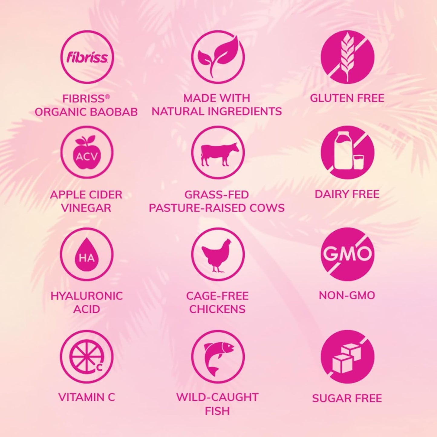 SkinnyFit Super Youth Tropical Punch Collagen Bundle with Bottle - Improve Skin Health and Vitality