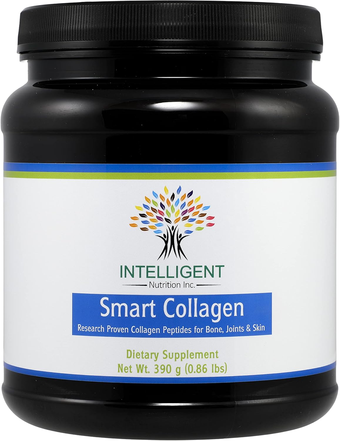 Smart Collagen Powder Peptides for Bones, Joints, Skin & Gut - Clinically Researched Synergistic Formula for Men and Women - 390g, 30 Servings