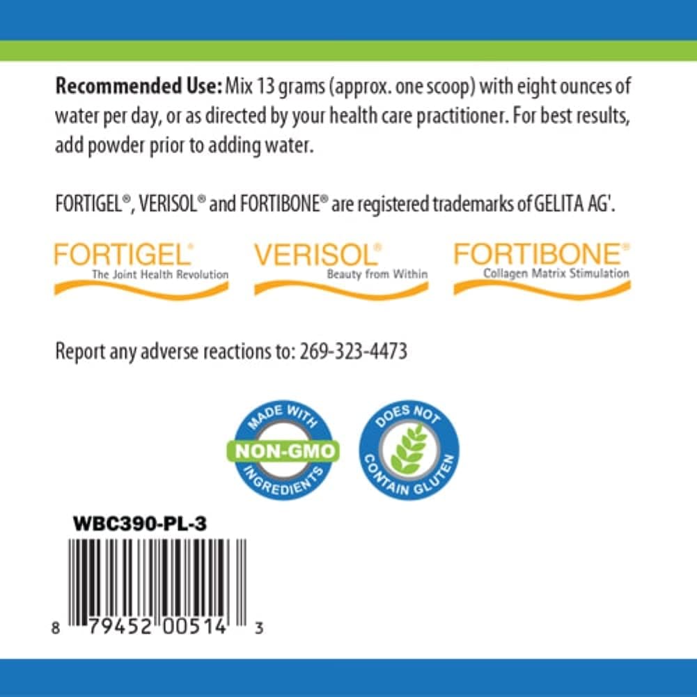 Smart Collagen Powder Peptides for Bones, Joints, Skin & Gut - Clinically Researched Synergistic Formula for Men and Women - 390g, 30 Servings