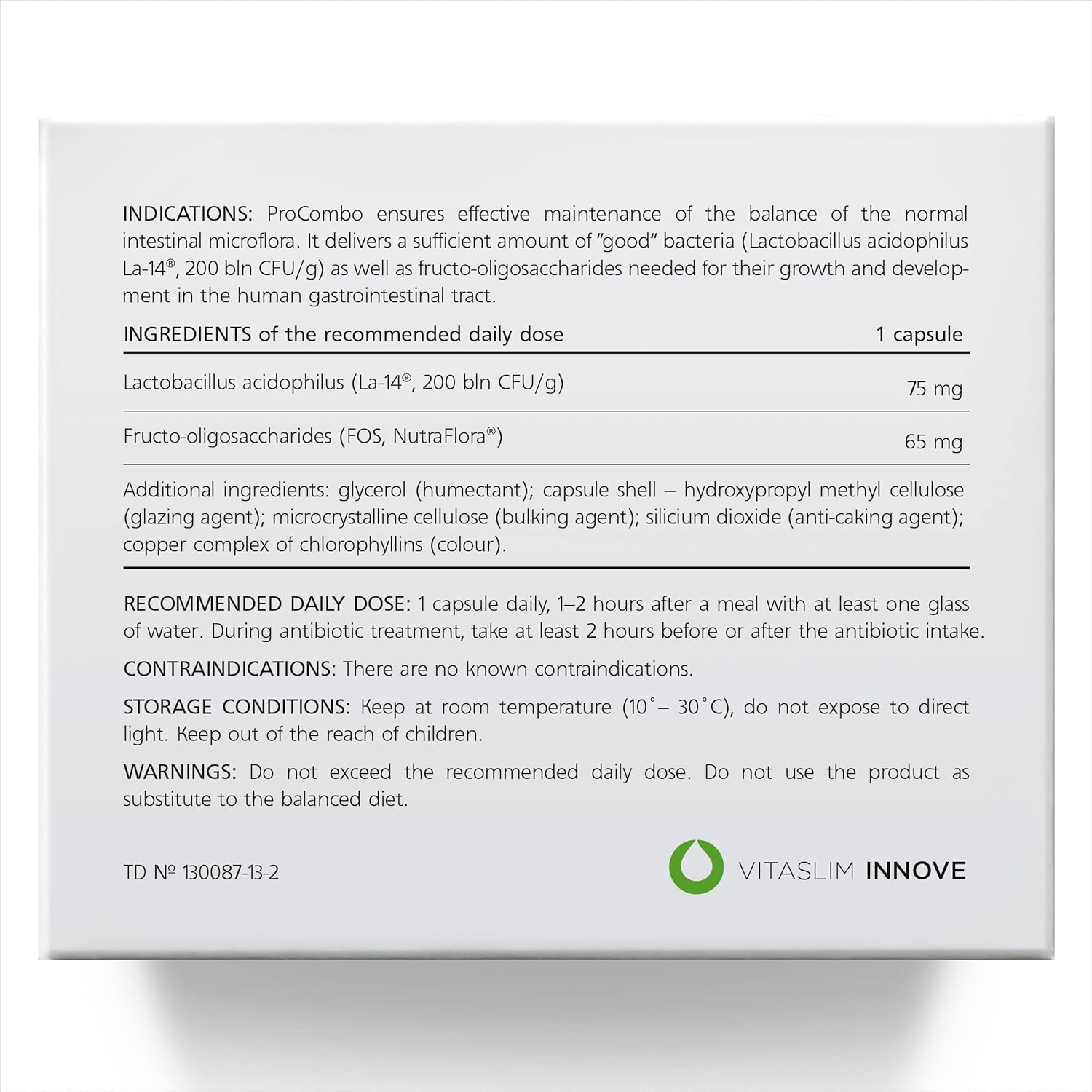 Smart Synbiotic ProCombo: Double Capsule & Liquid Formula for Fast Results - 5 Pack, 1 Capsule per Day