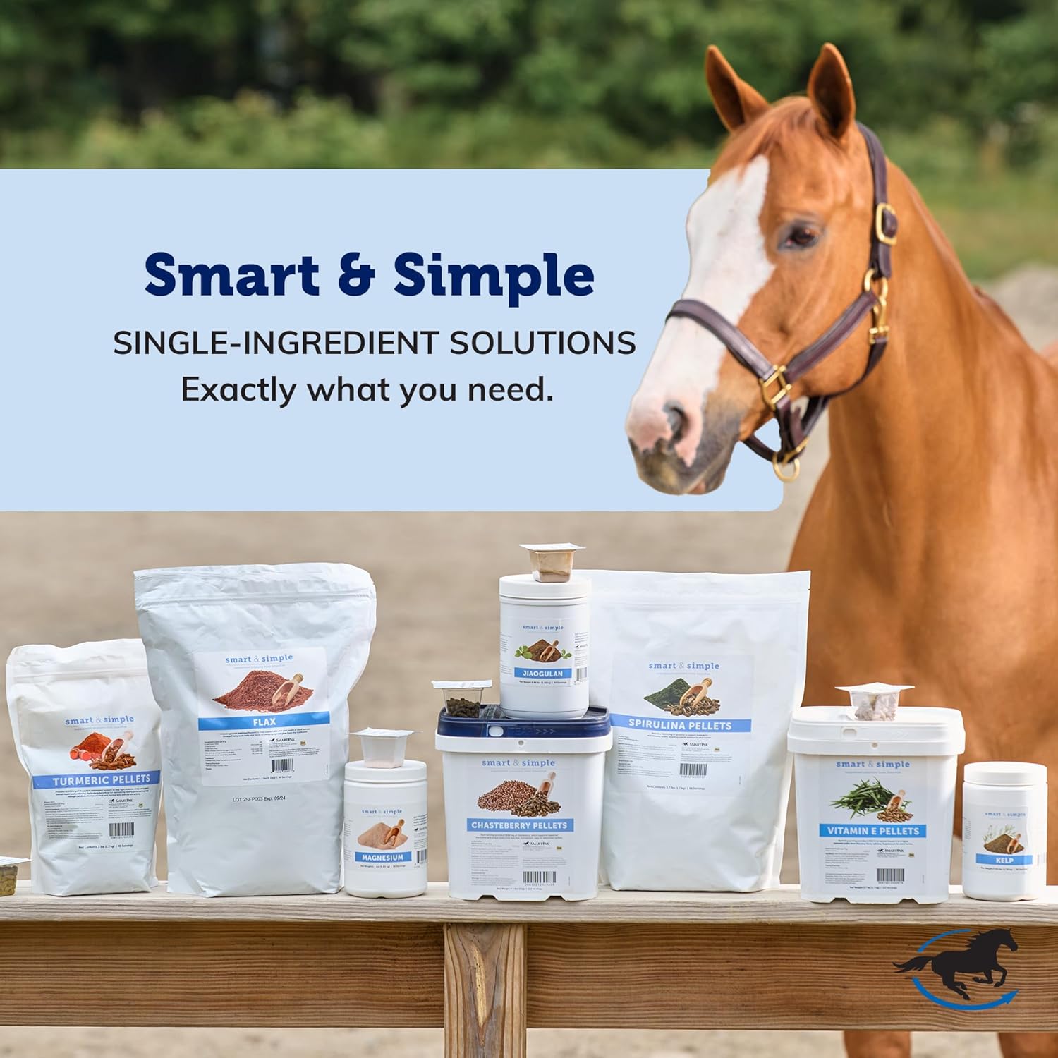 SmartPak Magnesium Horse Supplement for Metabolism and Muscle Function - 3 lb Pack