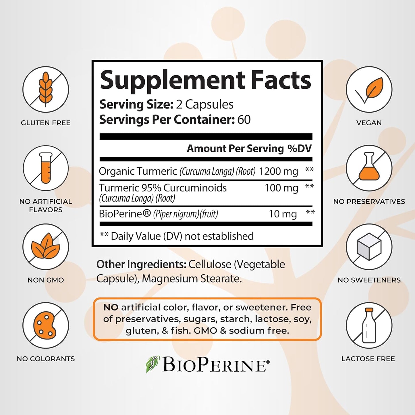 Socotra Health Turmeric Supplement - 95% Standardized Curcuminoids with Black Pepper Extract - Mobility, Joint Support, Antioxidant - 120 Vegan Capsules