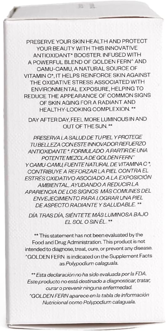 Sofia Vergara Solaria Infusion Antioxidant Booster Supplement with Polypodium Leucotomos Extract and Vitamin C - Vegan and Non-GMO - 30 Sachets