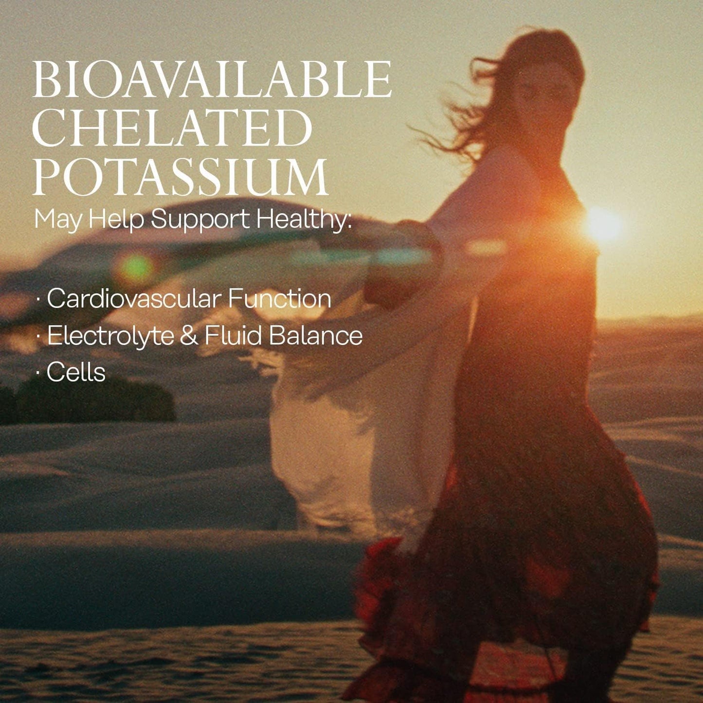 Solaray Potassium Asporotate Chelated Capsules - 100 Servings, Electrolyte Balance & Heart Health Support