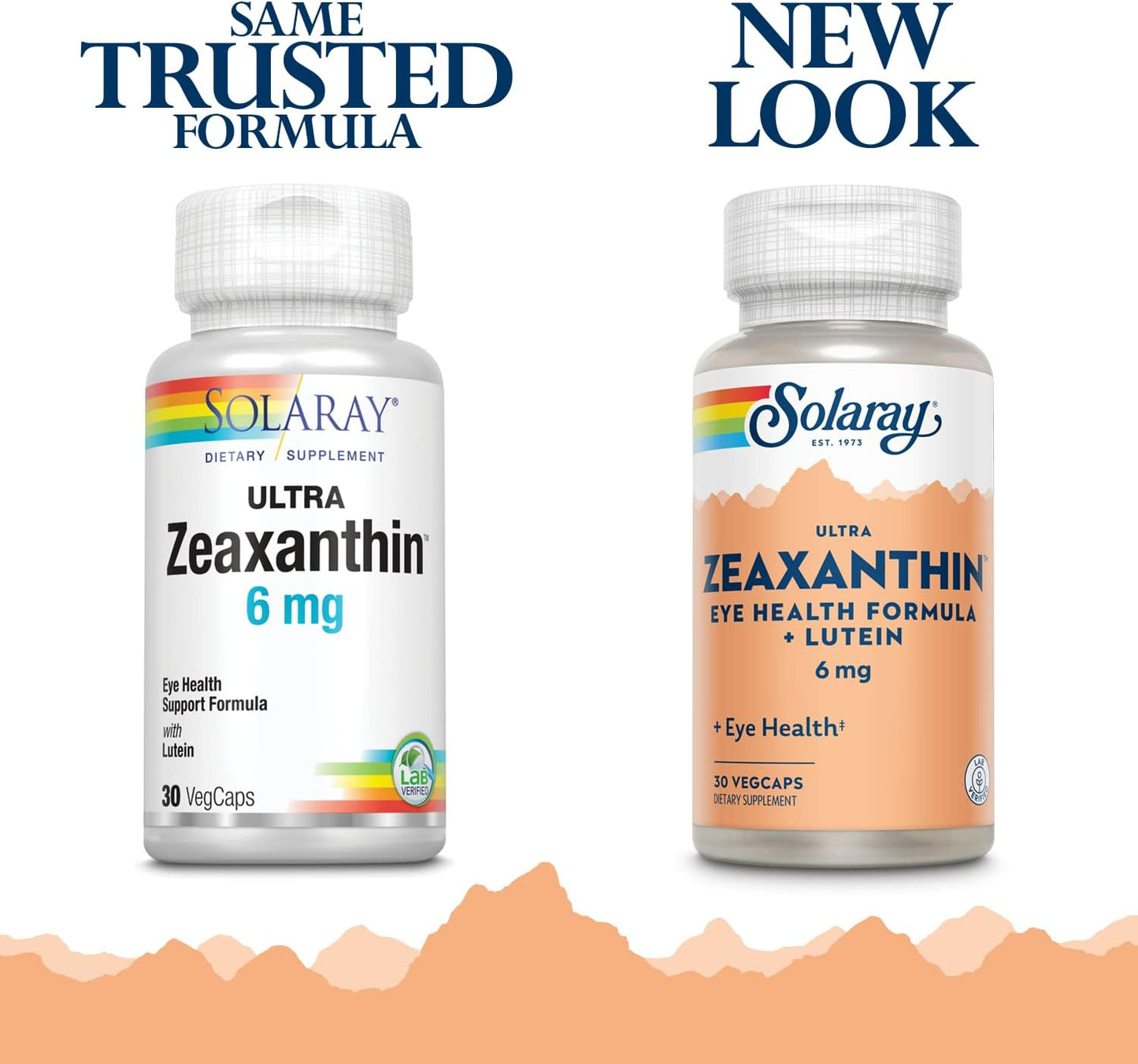 Solaray Ultra Zeaxanthin 6 mg Capsules for Eye Health & Macular Support - Includes Lutein, Bilberry & Blueberry - 30 Count