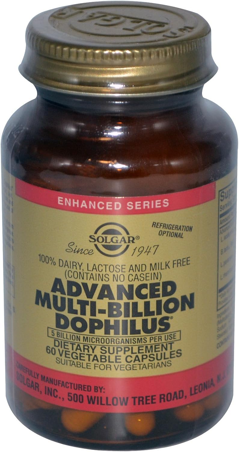 Solgar Advanced Multi-Billion Dophilus 2-Pack - 60 Vegetarian Capsules