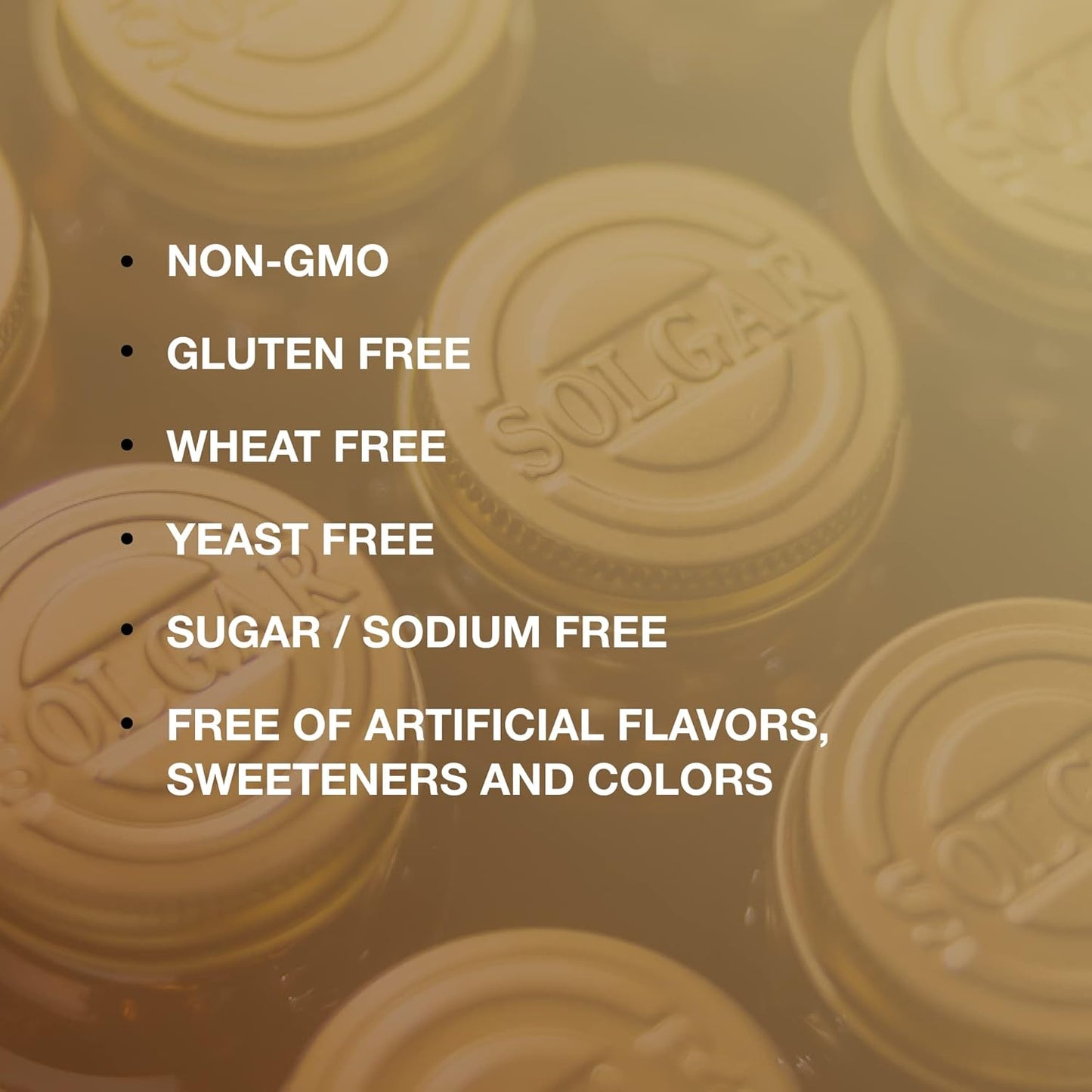Solgar Biotin 1000 mcg Capsules - Vegan & Gluten-Free Hair, Skin, and Nail Support - 100 Servings