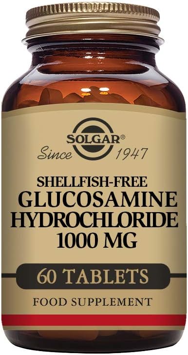 Solgar Glucosamine HCL Tablets, 1000 mg, 60 Tablets