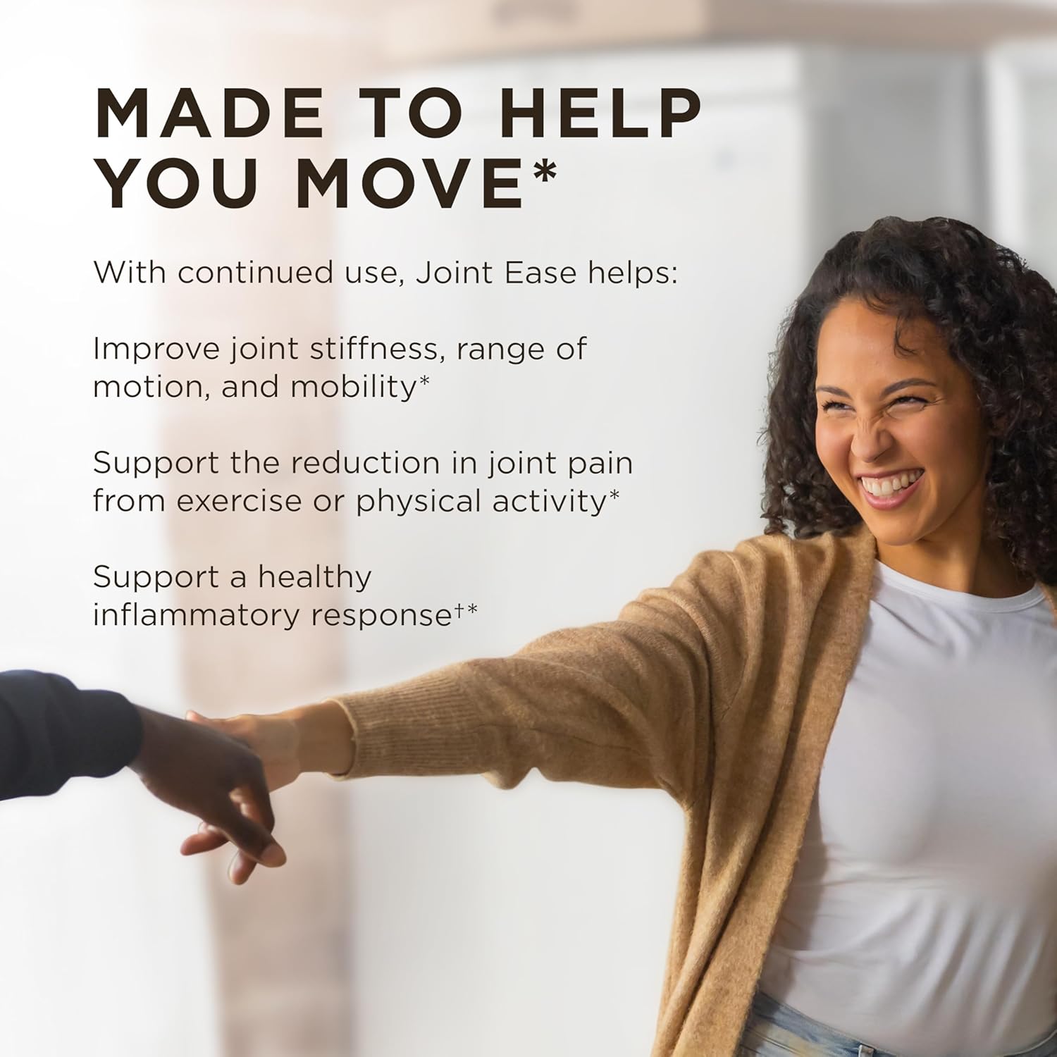 Solgar Joint Ease Age-Defying Nutrition Softgels for Joint Health with Boswellia, Turmeric, Vitamins D & C - Vegan, Dairy, Soy, Gluten Free, 30 Servings