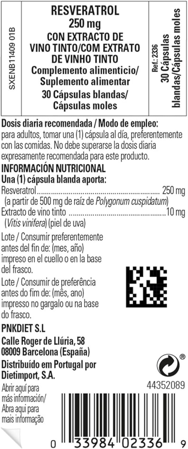Solgar Resveratrol and Red Wine Extract Softgels - 250mg Antioxidant Immune Support - Non-GMO, Gluten-Free, Dairy-Free - 30 Servings
