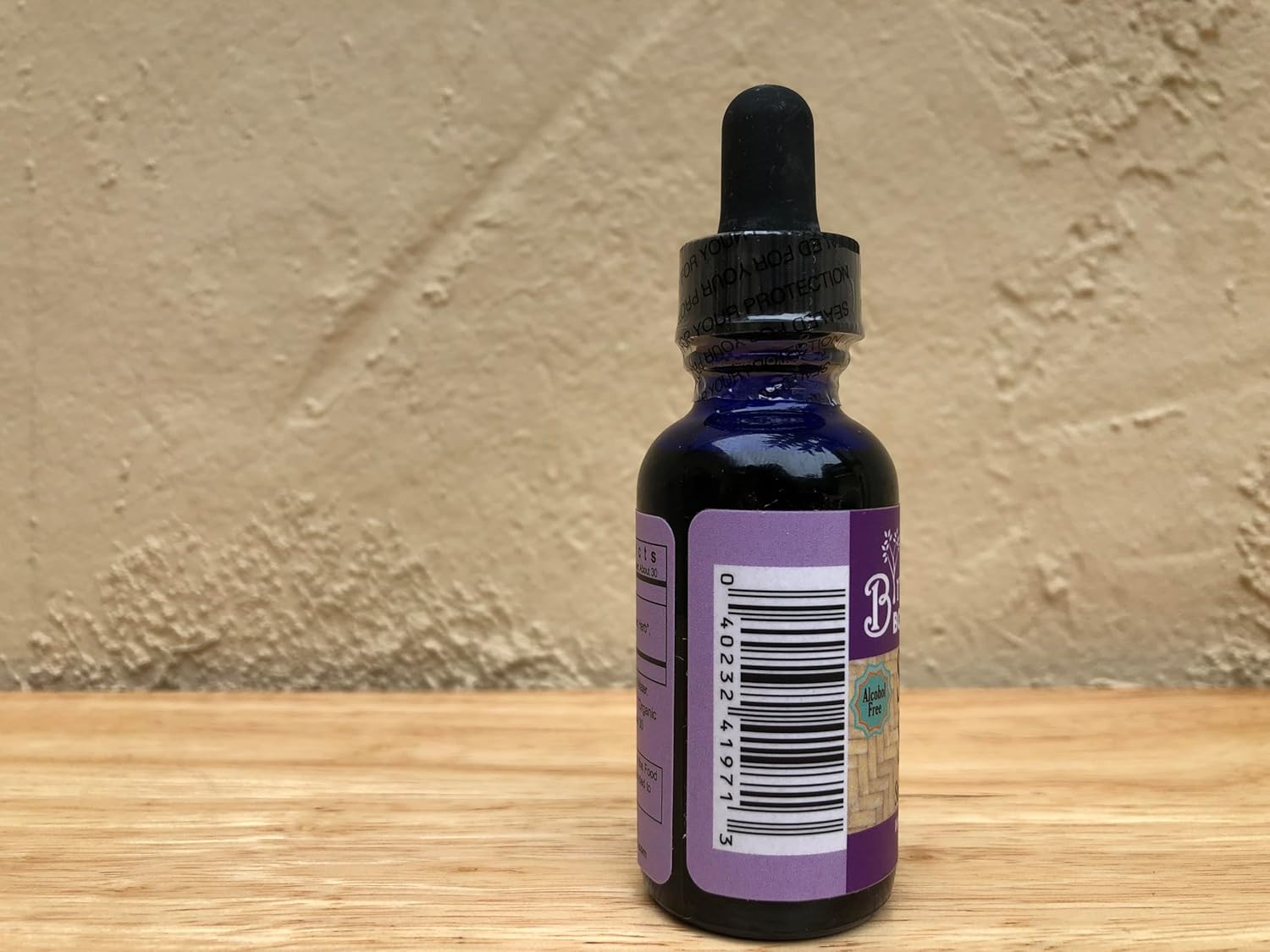 Solid & Serene Herbal Stress Support Tincture with Passionflower - Natural Relaxation Drops (1 oz)