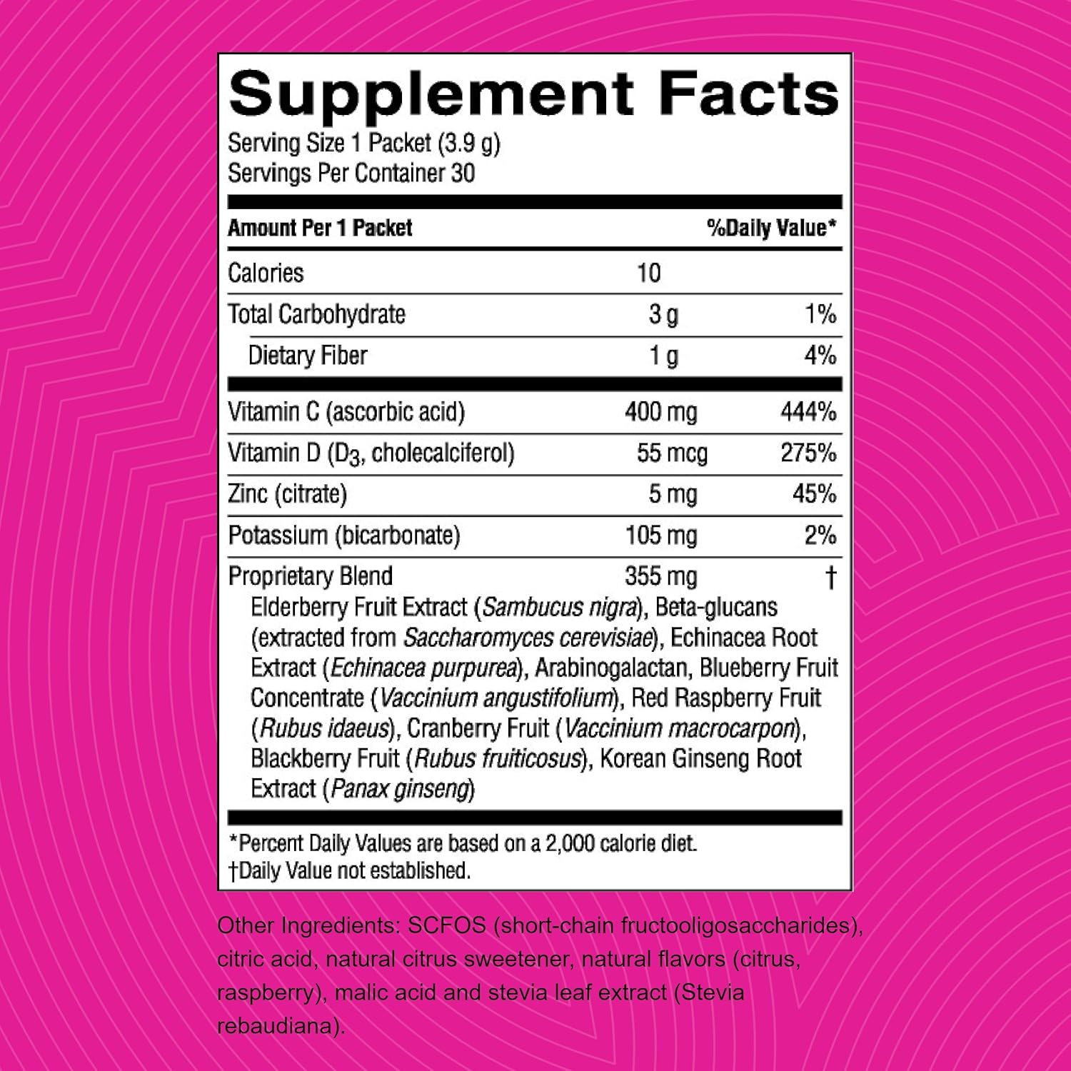 Solstic Immune by Nature's Sunshine - 30 Packs | Supports Immune Health with Antioxidant-Rich Vitamins and Berries