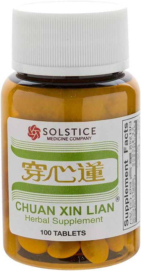Solstice Yu Lam Chuan Xin Lian Supplement - 100 Tablets for Immune Support - BoostGo Australia
