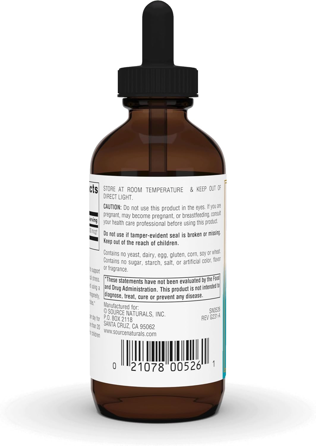 Source Naturals Colloidal Silver 30 ppm Liquid - 2 oz - Supports Physical Wellness