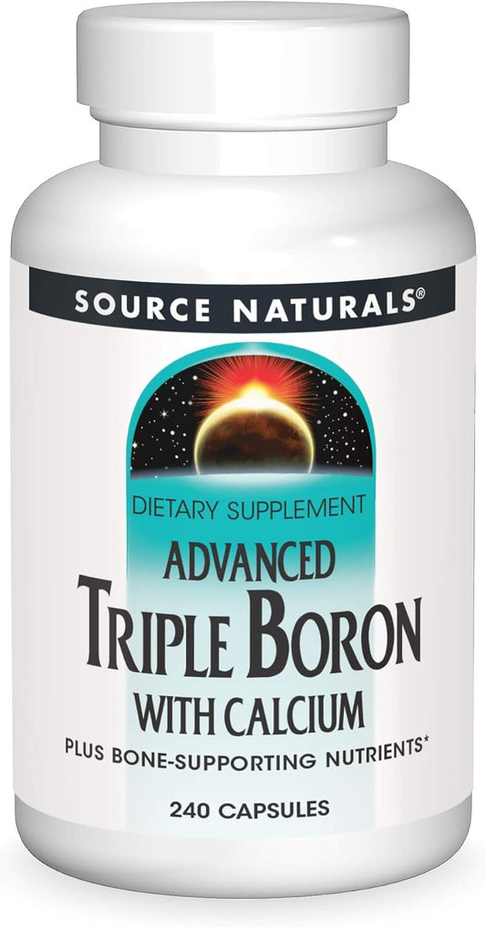 Source Naturals Triple Boron with Calcium Capsules - 240 Count