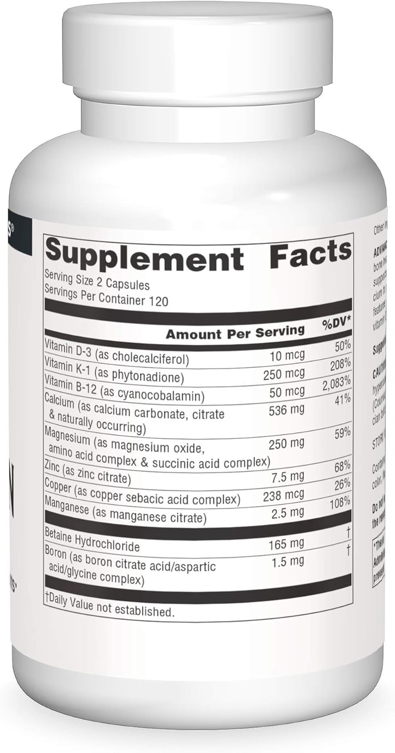 Source Naturals Triple Boron with Calcium Capsules - 240 Count