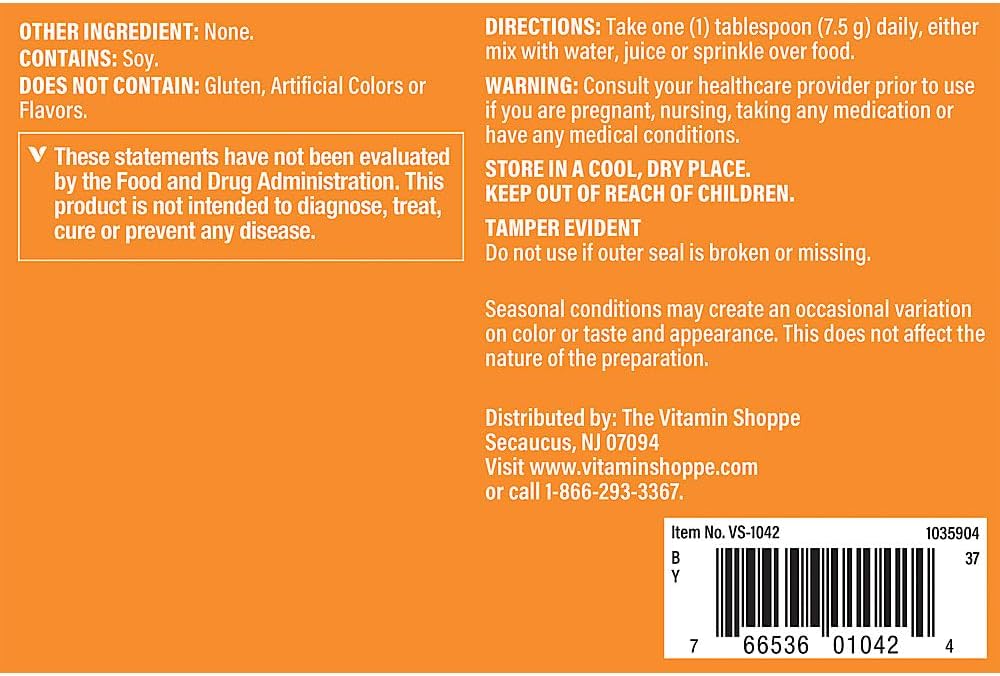 Soy-Based Lecithin Granules for Brain and Nerve Support - 100% Natural Essential Fatty Acids (16 oz)