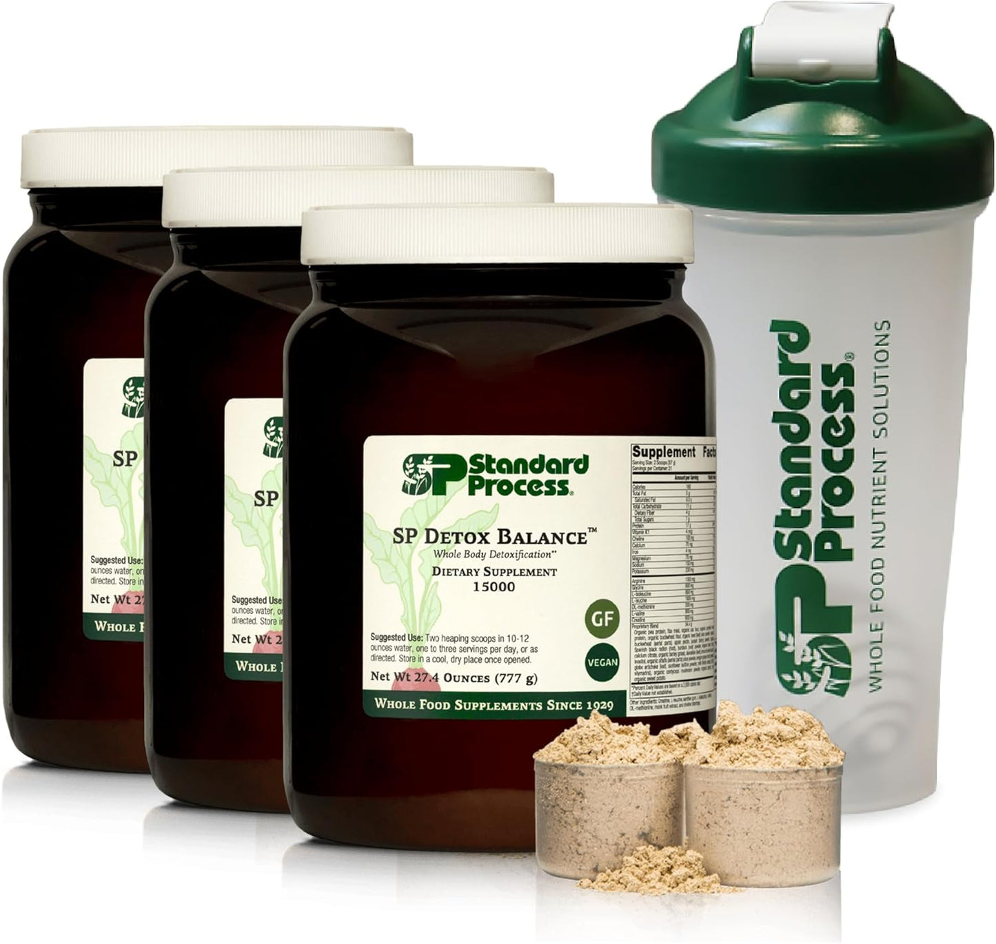 SP Detox Balance: Whole-Food Cleanse with Magnesium, Iron, Milk Thistle - 28-Day Vegan Gluten Free Program